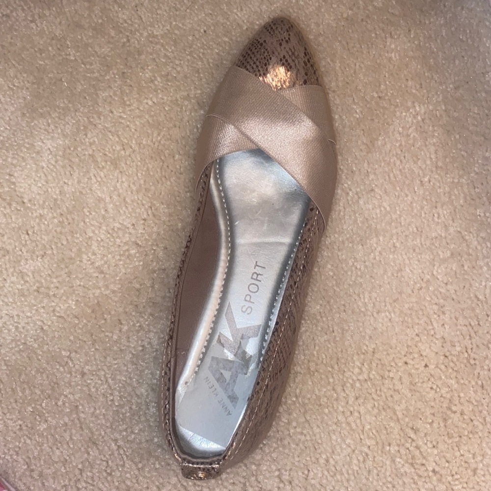 Anne Klein Sport Bronze Memory Foam Shoes